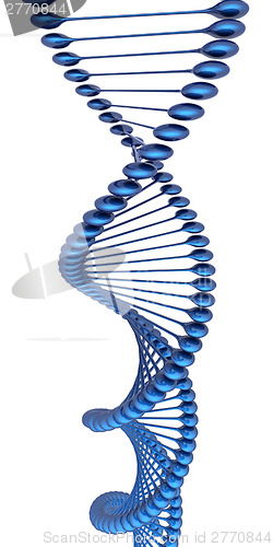 Image of DNA structure model 