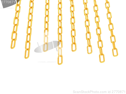 Image of gold chains