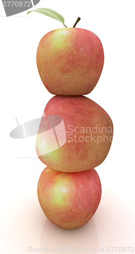 Image of Spa still life from apples 