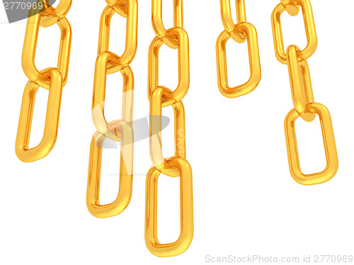 Image of gold chains