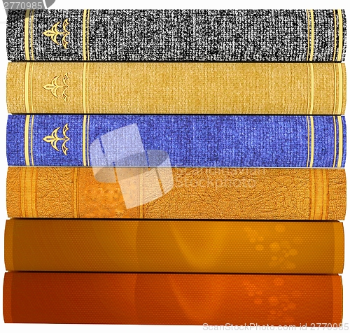 Image of The stack of books 