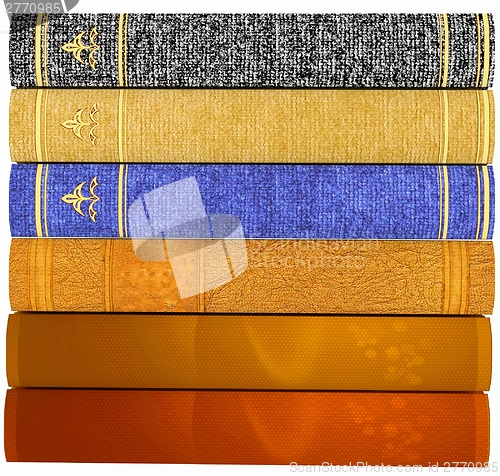 Image of The stack of books 