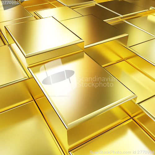 Image of Gold urban background