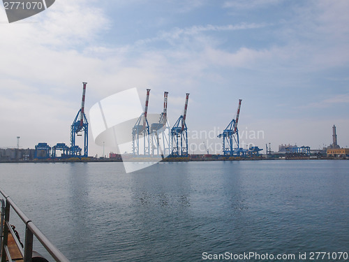 Image of Harbour Genoa Italy