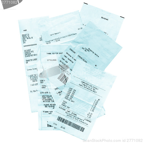 Image of Receipts