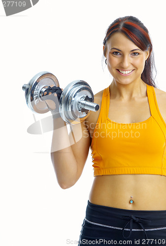 Image of Woman exercising