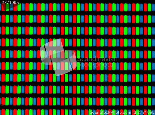 Image of LCD screen micrograph