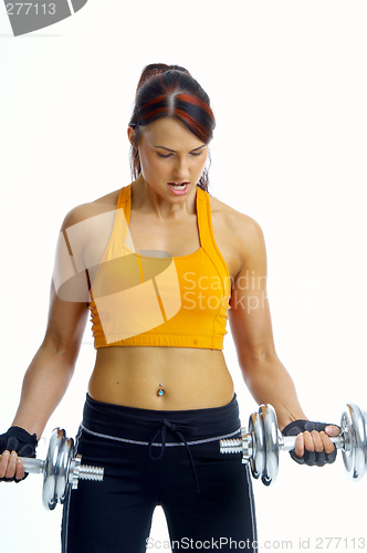 Image of Woman exercising