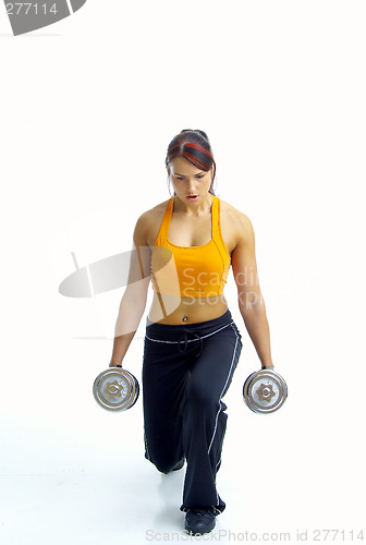 Image of Woman exercising