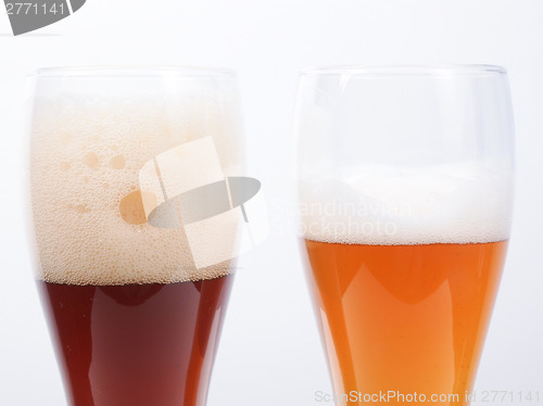 Image of Two glasses of German beer