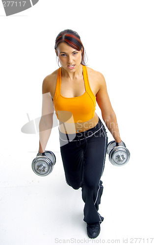 Image of Woman exercising