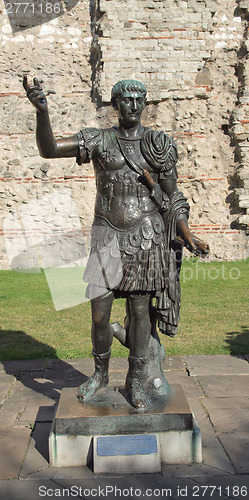 Image of Emperor Trajan Statue