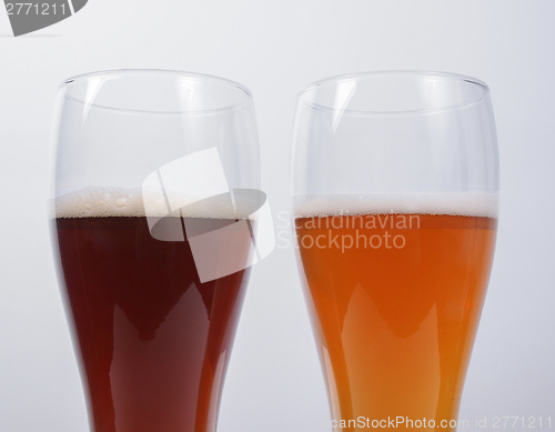 Image of Two glasses of German beer