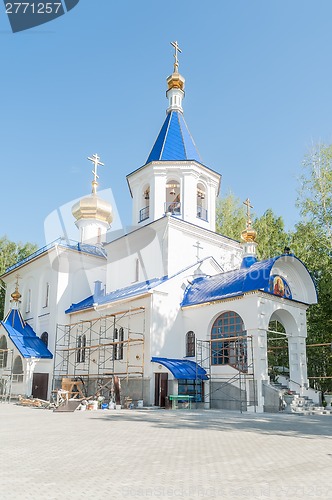 Image of The temple in honor of icon of God Mother. Tyumen