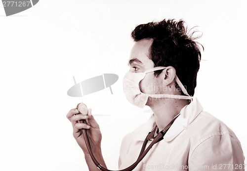 Image of Doctor with stethoscope