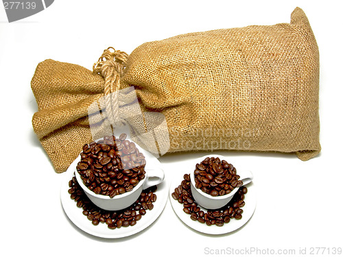 Image of Sack and coffee