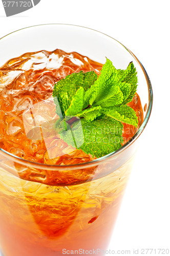 Image of fresh cold tea