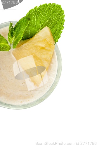 Image of pineapple milk cocktail