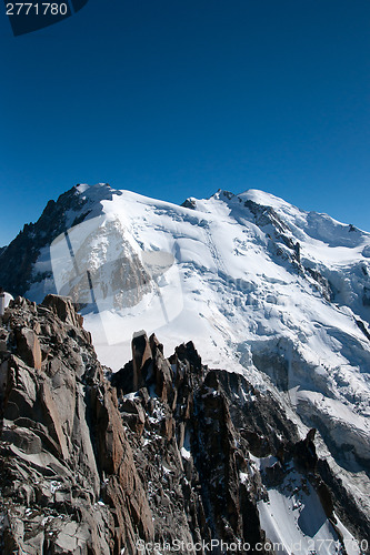 Image of Alps mountain in summer