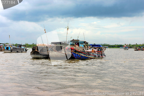 Image of floating market