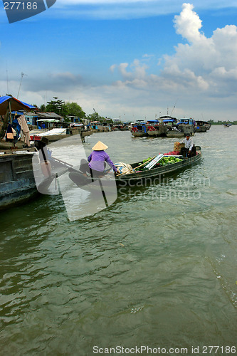 Image of floating market