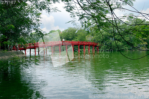 Image of red bridge
