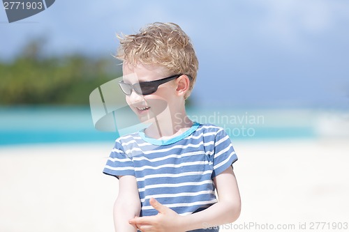 Image of boy at vacation