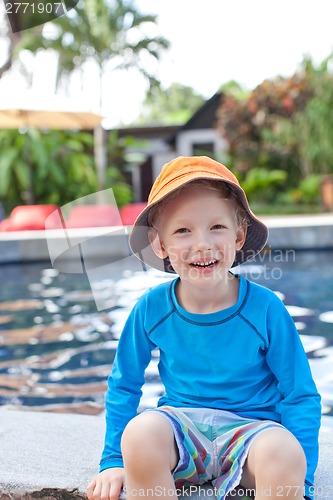 Image of boy at vacation