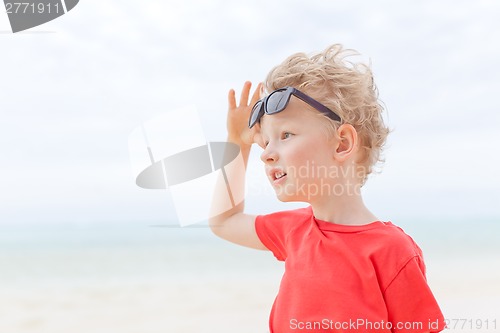 Image of boy at vacation