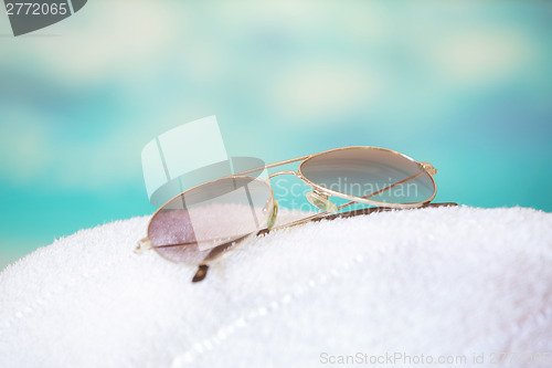 Image of Sunglasses at the beach