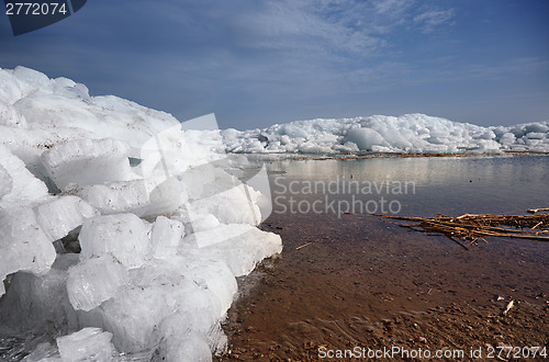 Image of Ice hummock in Arctic