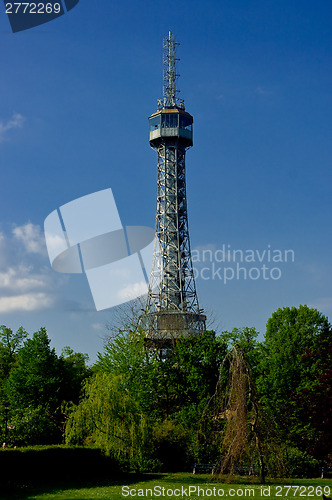 Image of Lookout Tower on Petrin Hill.