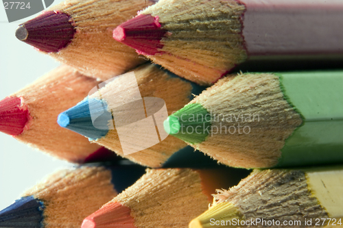 Image of colorful pencils