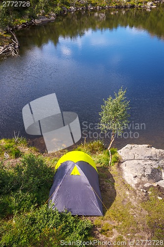 Image of Camping in the wilderness