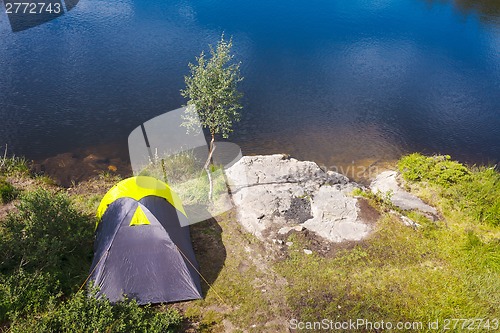 Image of Camping in the wilderness