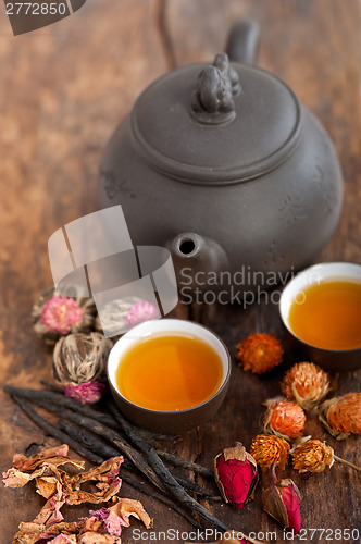 Image of Chinese style herbal floral tea