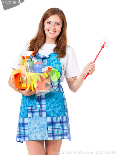 Image of Young housewife