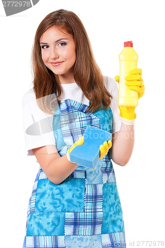 Image of Young housewife