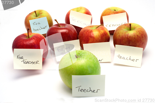 Image of Apples for teacher
