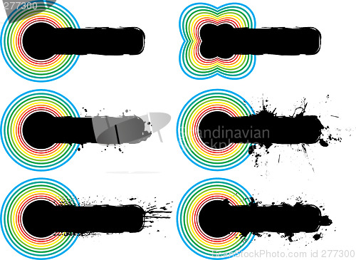 Image of rainbow tags