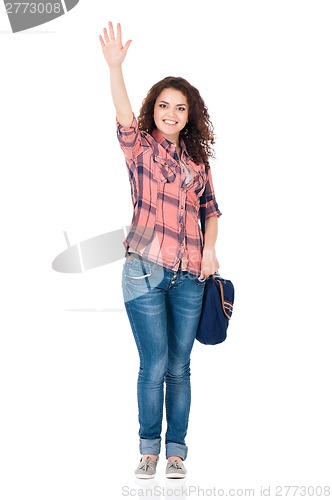 Image of Girl with bag