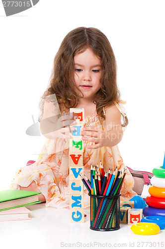 Image of Happy little girl