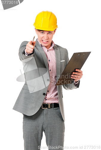 Image of Man in hard hat