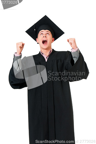 Image of Graduating student man
