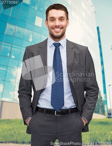 Image of handsome businessman