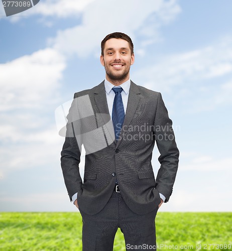 Image of handsome buisnessman