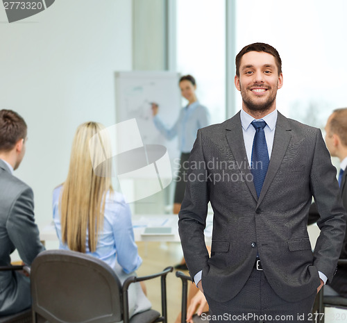Image of handsome buisnessman