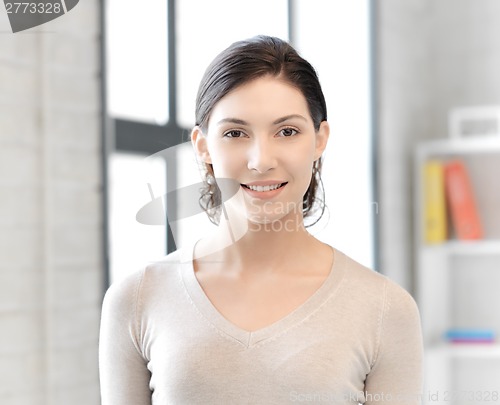 Image of happy and smiling woman