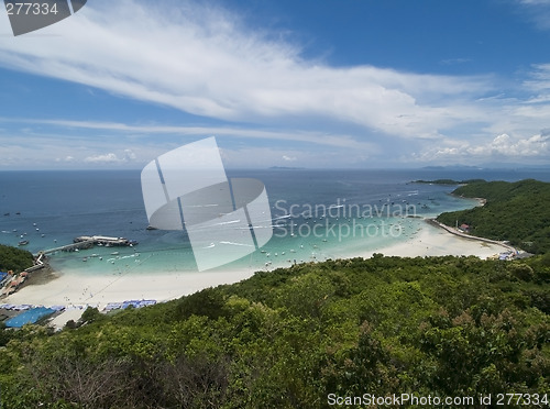 Image of Beach on tropical island