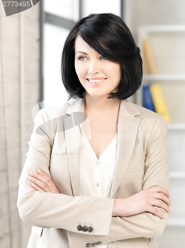 Image of happy and smiling woman